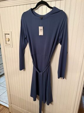 New with tags J. Jill Wearever ALine Medium dress with sash